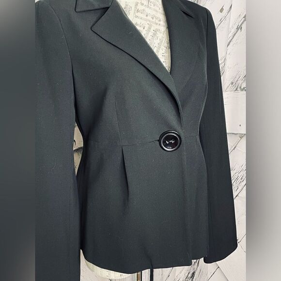 DONNA DEGNAN black blazer single button 8 - Picture 2 of 7